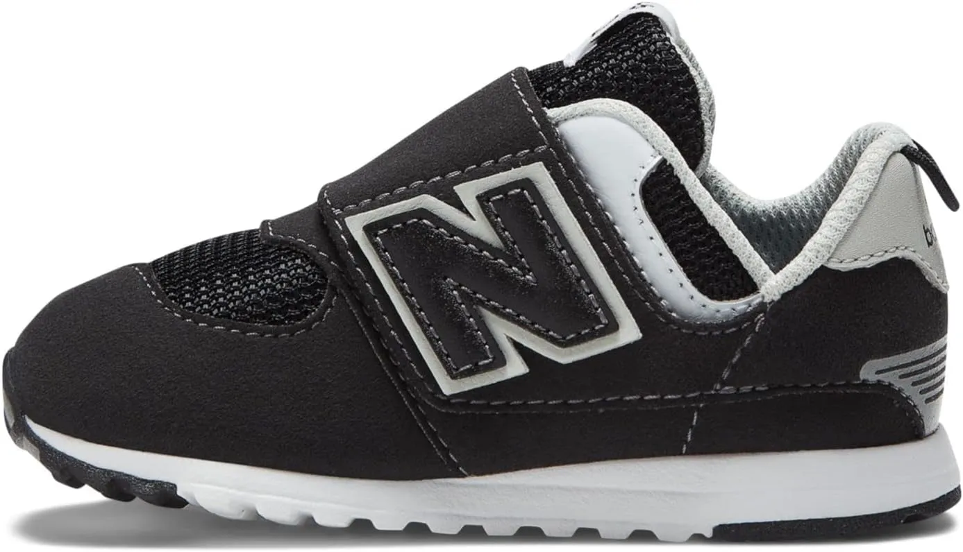 New Balance Unisex-Child 574 V1 70s Racing New-b Hook & Loop Sneaker