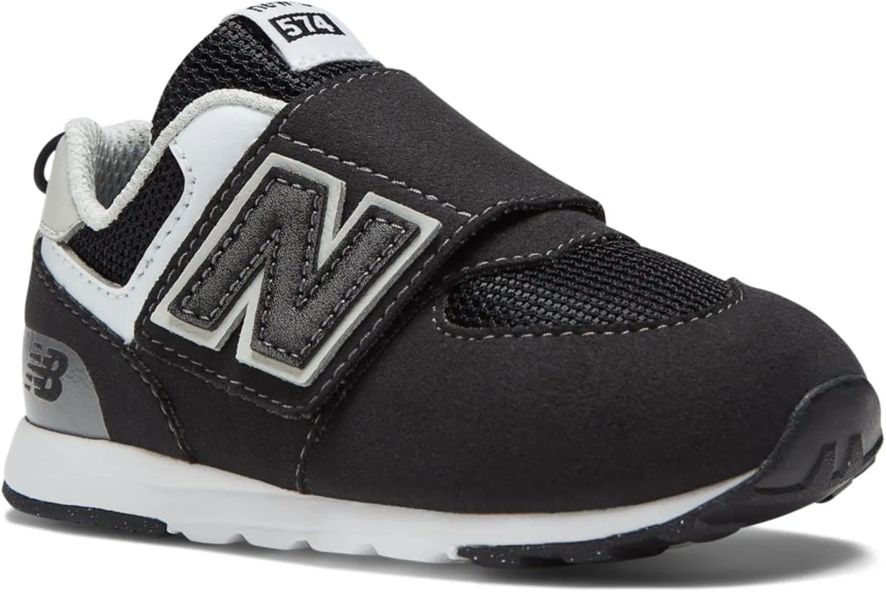 New Balance Unisex-Child 574 V1 70s Racing New-b Hook & Loop Sneaker