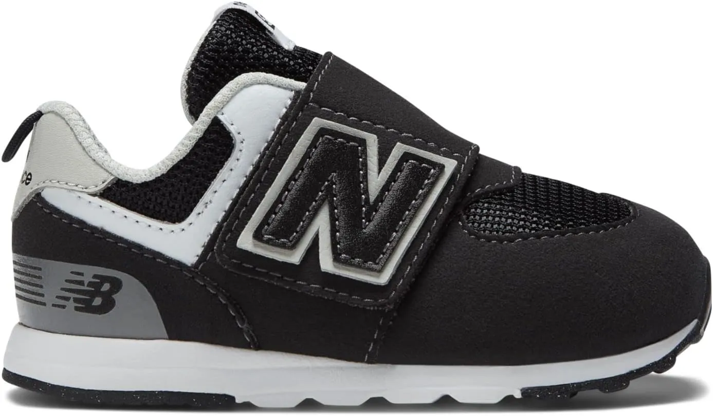 New Balance Unisex-Child 574 V1 70s Racing New-b Hook & Loop Sneaker