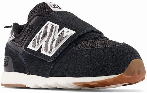 New Balance Baby-Girl's 574 New-b V1 Animal Hook and Loop Sneaker