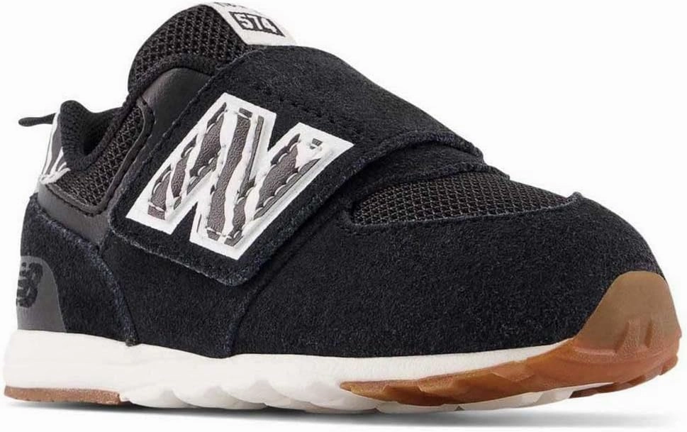 New Balance Girl's 574 New-b V1 Animal Hook and Loop Sneaker