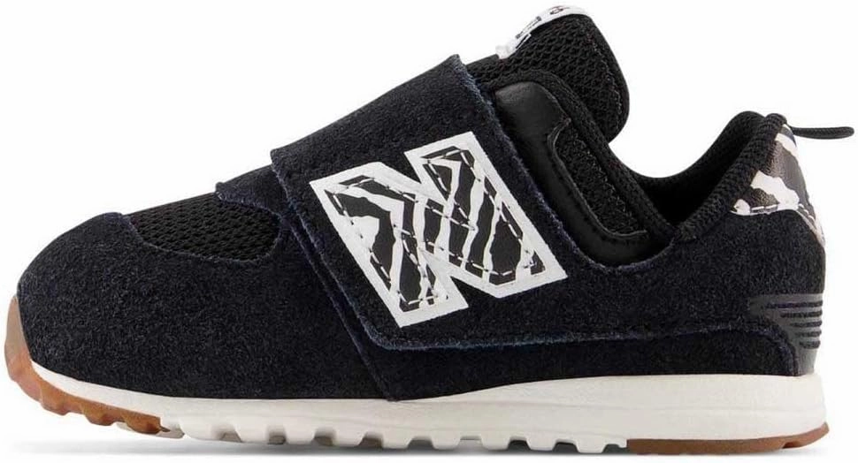 New Balance Girl's 574 New-b V1 Animal Hook and Loop Sneaker