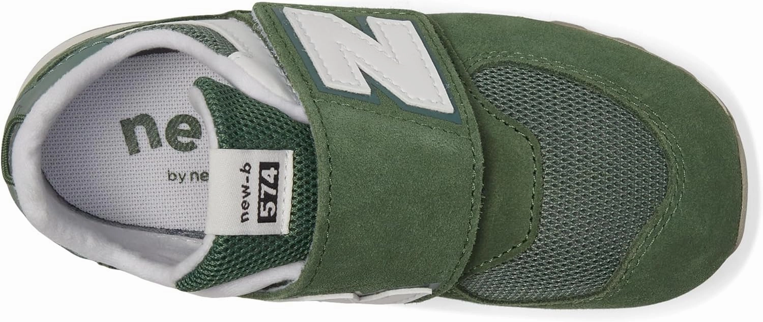 New Balance Unisex-Child 574 New-b V2 Familiar Ground Hook and Loop Sneaker