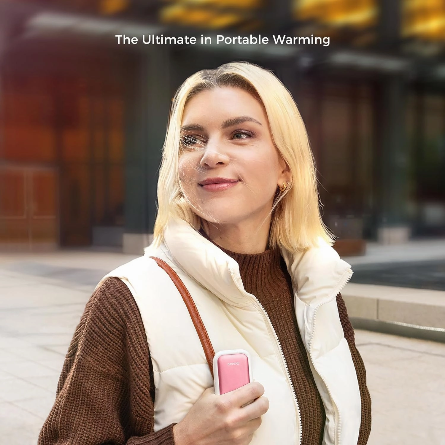 OCOOPA AI Magnetic Hand Warmers Rechargeable 2 Pack, 5000mAh Ultra-Thin Electric Glove Heater Handwarmer,UL Certified, Men Women Gifts for Christmas,Birthday,Winter Essentials,UT4 Young