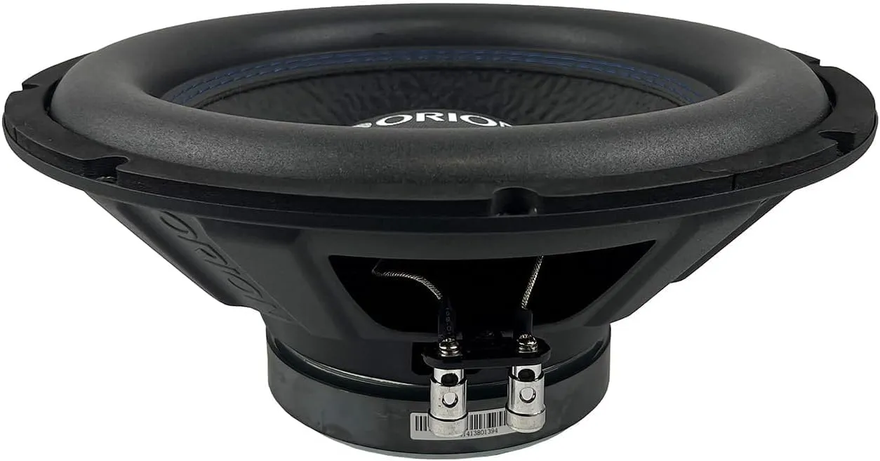ORION CBW104D 10” 1200W Dual 4 Ohm Car Subwoofer for Tight, Punchy Bass
