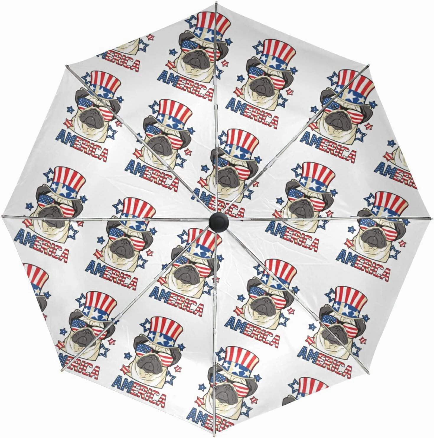 Oyihfvs Automatic Windproof Waterproof Umbrella, Folding Umbrella Reinforced Portable Automatic Compact Anti-UV Sun rain Auto Open/Close