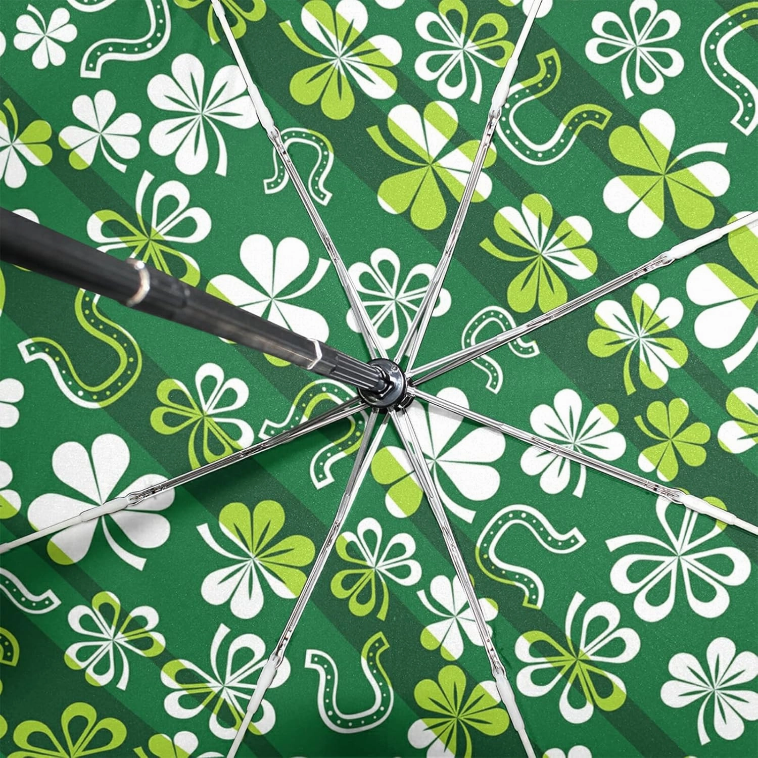 Oyihfvs Automatic Windproof Waterproof Umbrella, Folding Umbrella Reinforced Portable Automatic Compact Anti-UV Sun rain Auto Open/Close