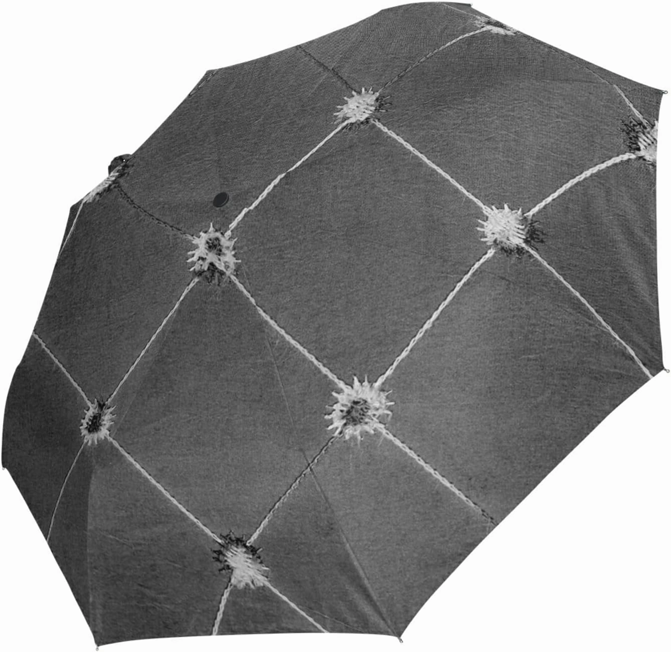 Oyihfvs Automatic Windproof Waterproof Umbrella, Folding Umbrella Reinforced Portable Automatic Compact Anti-UV Sun rain Auto Open/Close
