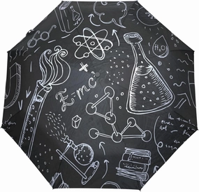 Oyihfvs Automatic Windproof Waterproof Umbrella, Folding Umbrella Reinforced Portable Compact Anti-UV Sun rain Auto Open/Close