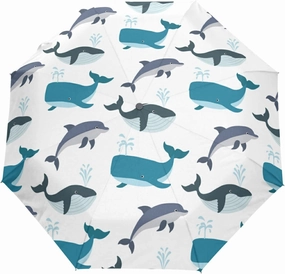 Oyihfvs Automatic Windproof Waterproof Umbrella, Folding Umbrella Reinforced Portable Compact Anti-UV Sun rain Auto Open/Close