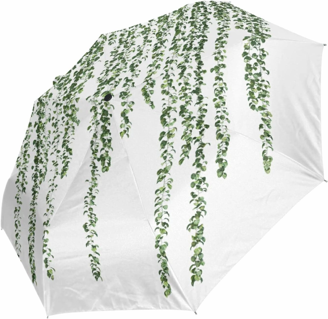 Oyihfvs Automatic Windproof Waterproof Umbrella, Folding Umbrella Reinforced Portable Compact Anti-UV Sun rain Auto Open/Close
