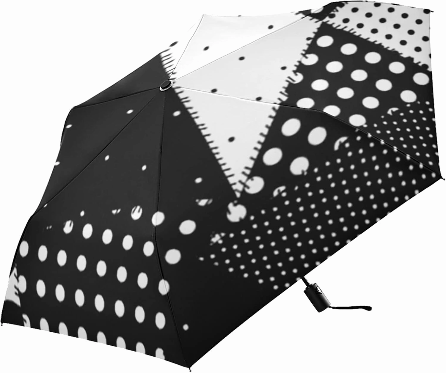 Oyihfvs Automatic Windproof Waterproof Umbrella, Folding Umbrella Reinforced Portable Compact UV Protection Sun rain Auto Open/Close