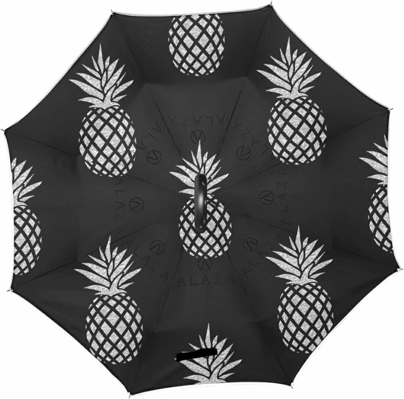 Oyihfvs Double Layer Inverted Umbrella, With C-Shaped Handle Windproof UV Proof Durable Parasol, For Men Women Outdoor Folding Rain Sun