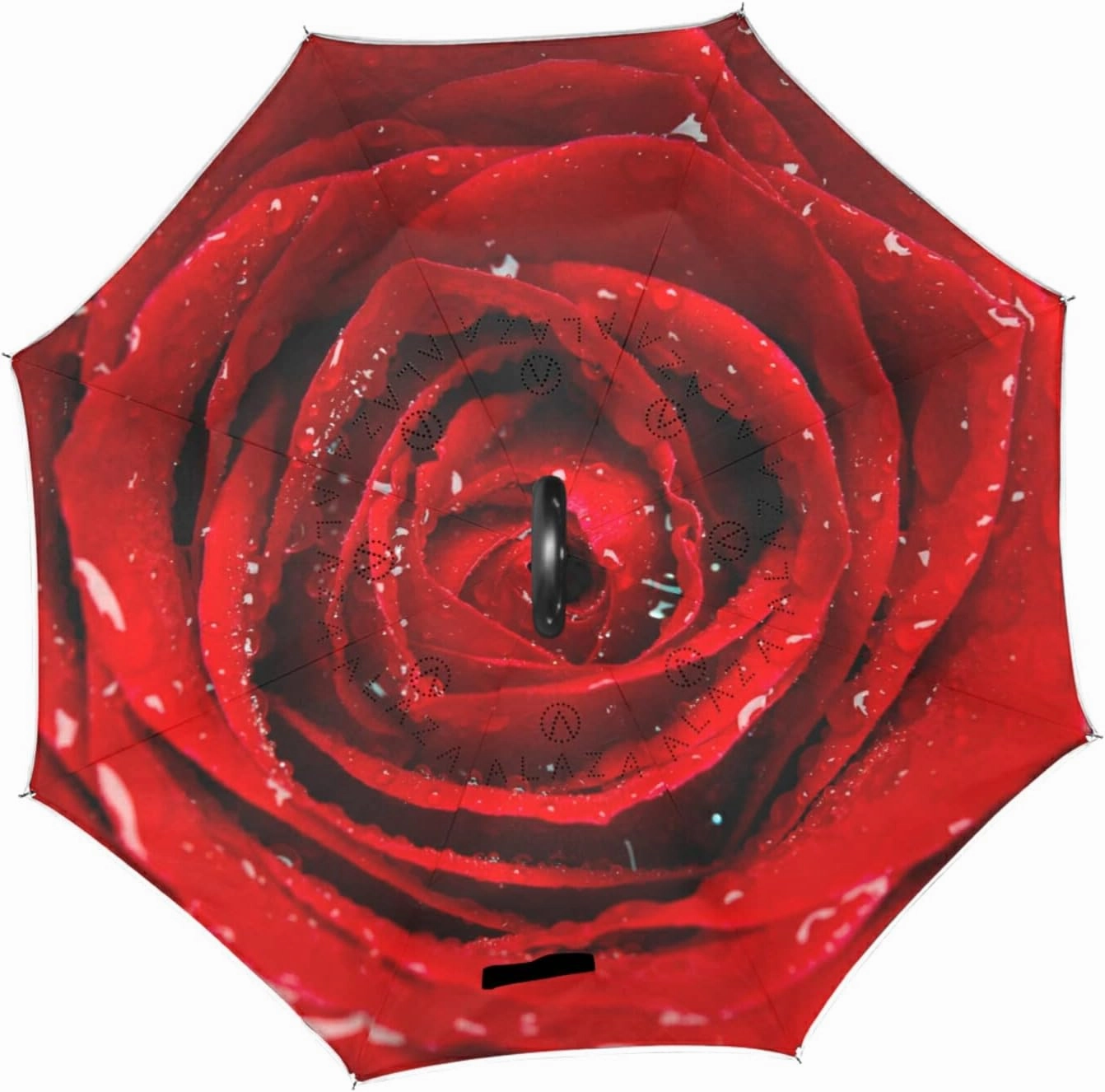 Oyihfvs Double Layer Inverted Umbrella, With C-Shaped Handle Windproof UV Proof Durable Parasol, For Men Women Outdoor Folding Rain Sun