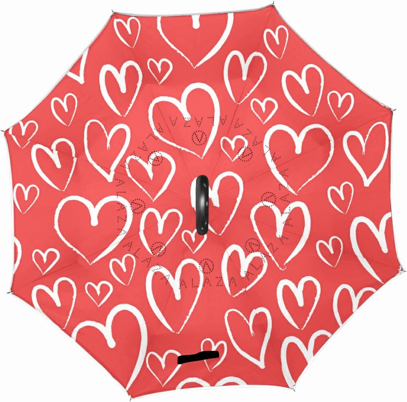 Oyihfvs Double Layer Inverted Umbrella, With C-Shaped Handle Windproof UV Proof Durable Parasol, For Men Women Outdoor Folding Rain Sun