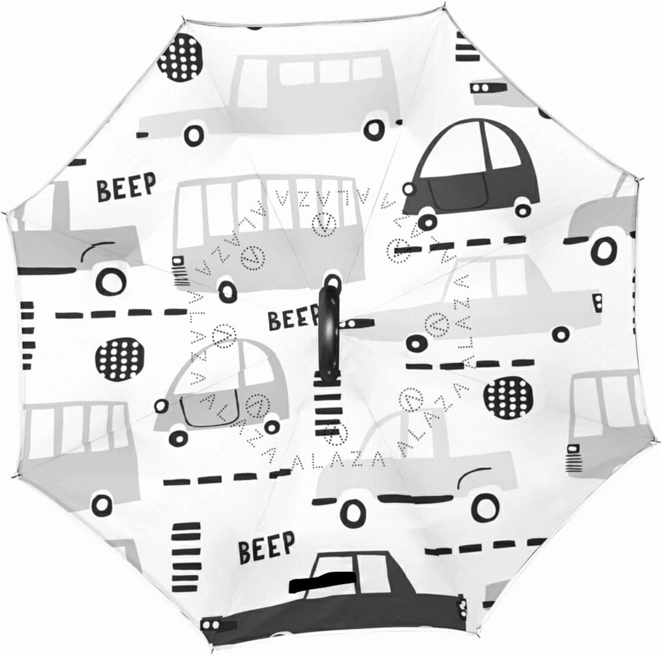Oyihfvs Double Layer Inverted Umbrella, With C-Shaped Handle Windproof UV Proof Durable Parasol, For Men Women Outdoor Folding Rain Sun
