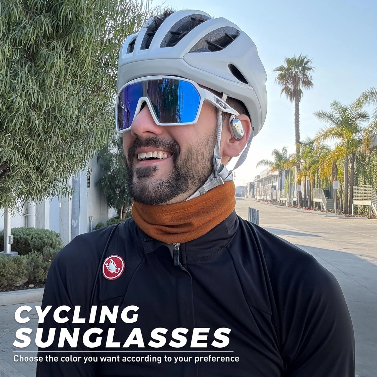 Photochromic Cycling Glasses Men Women Mountain Bike Sunglasses MTB Road Bicycle Riding Clear Sports Glasses S325