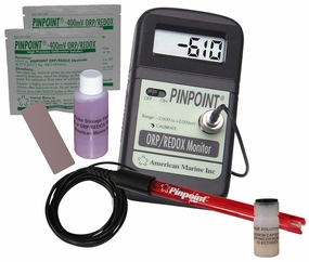 Pinpoint ORP Meter KIT Lab Grade Portable Bench Meter Kit for Alkaline/Hydrogen-Rich/Ionized/Kangen Water – Complete 7 Piece Set