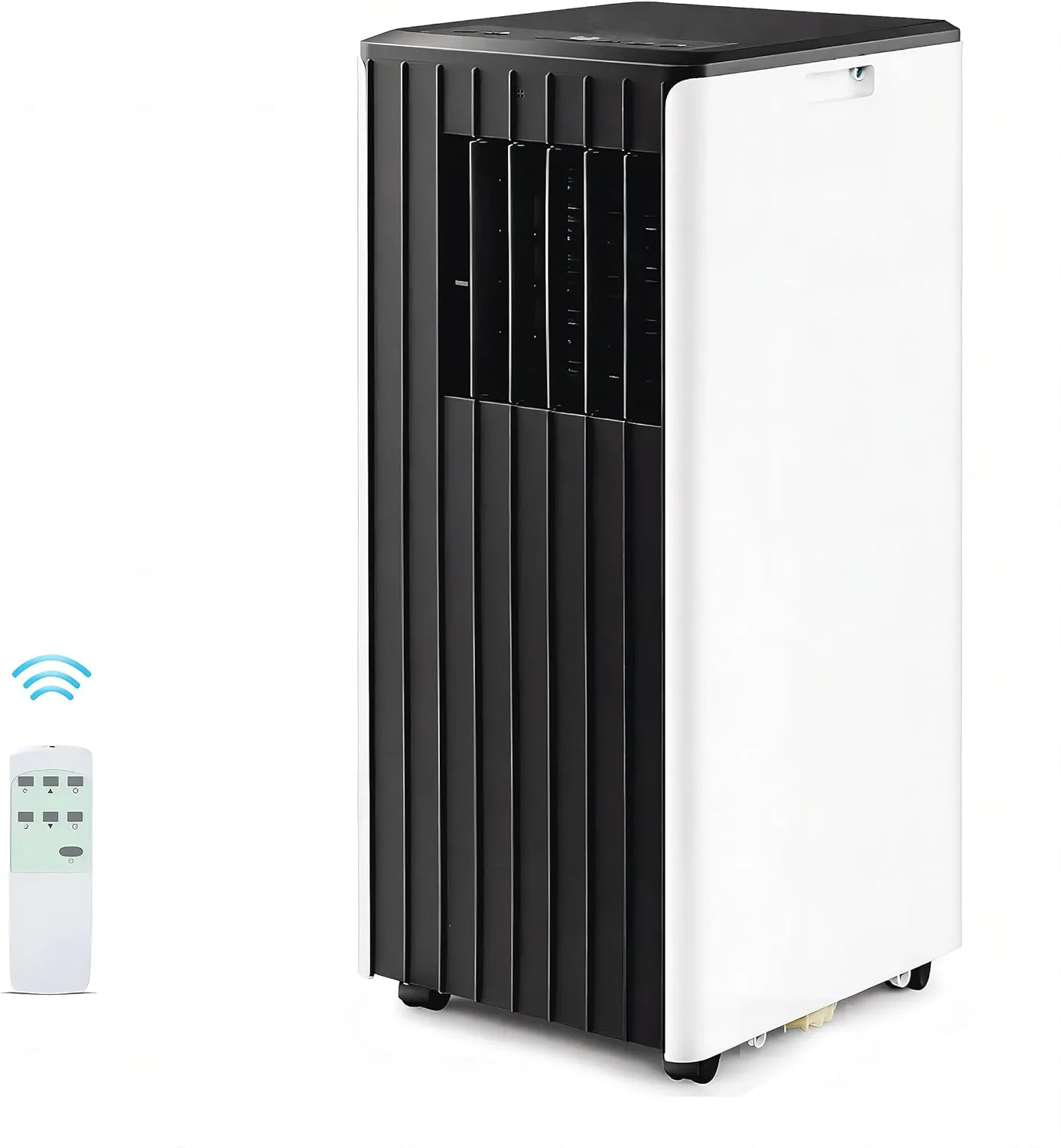 Portable Air Conditioner for Room up to 350 sq.ft, 8,000 BTU A/C Unit with Dehumidifier and Cooling Fan with 2 Speeds, 24-Hour Timer, Sleep Mode, Remote Control, Window Installation Kit