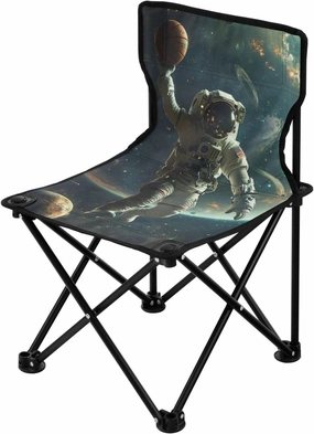 Portable Camping Folding Chairs Foldable Chair Small Astronaut Basketball Lightweight Backpacking Outdoor Outside Fishing