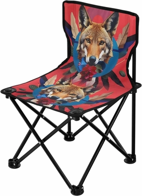Portable Camping Folding Chairs Foldable Chair Small Coyotes Lightweight Backpacking Outdoor Outside Fishing