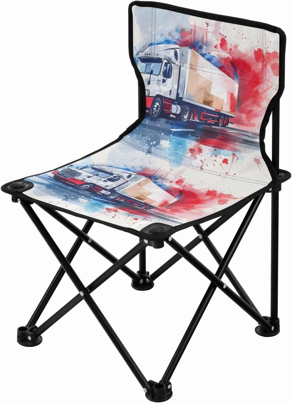 Portable Camping Folding Chairs Foldable Chair Small Splash Truck Lightweight Backpacking Outdoor Outside Fishing