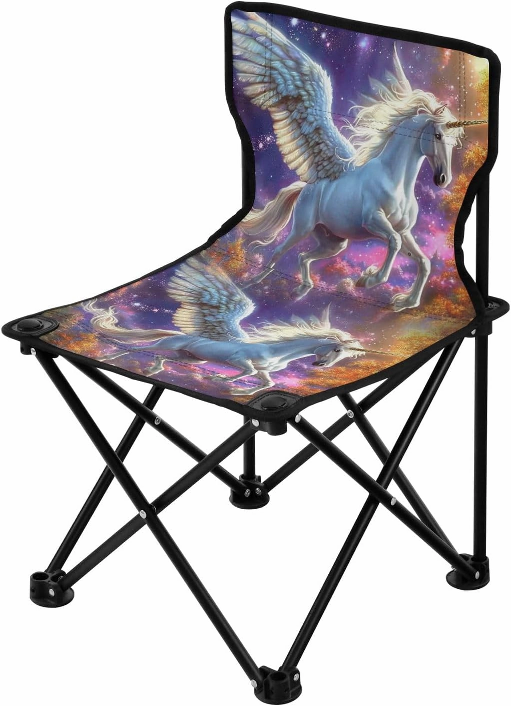 Portable Camping Folding Chairs Foldable Chair Small Unicorn 6 Lightweight Backpacking Outdoor Outside Fishing