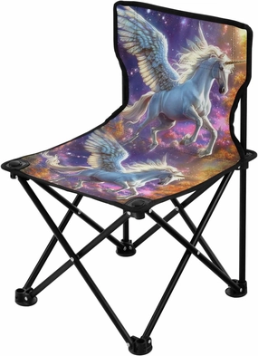 Portable Camping Folding Chairs Foldable Chair Small Unicorn 6 Lightweight Backpacking Outdoor Outside Fishing
