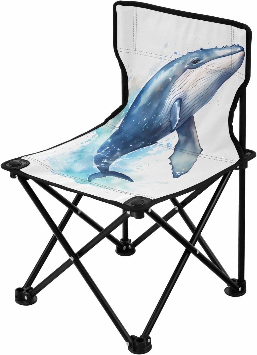 Portable Camping Folding Chairs Foldable Chair Small Whale 3 Lightweight Backpacking Outdoor Outside Fishing