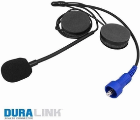 Portable in Car Communication Kit - 2 Person Intercom 2 Helmet Speaker Headsets and Cables for Off Road Jeep UTV Can Am X3 Polaris RZR