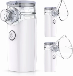 Portable Nebulizer - Portable Nebulizer for Adults and Kids, Mesh Nebulizer for Breathing Problems, Handheld Nebulizer for Travel and Home Daily Use OWAREY