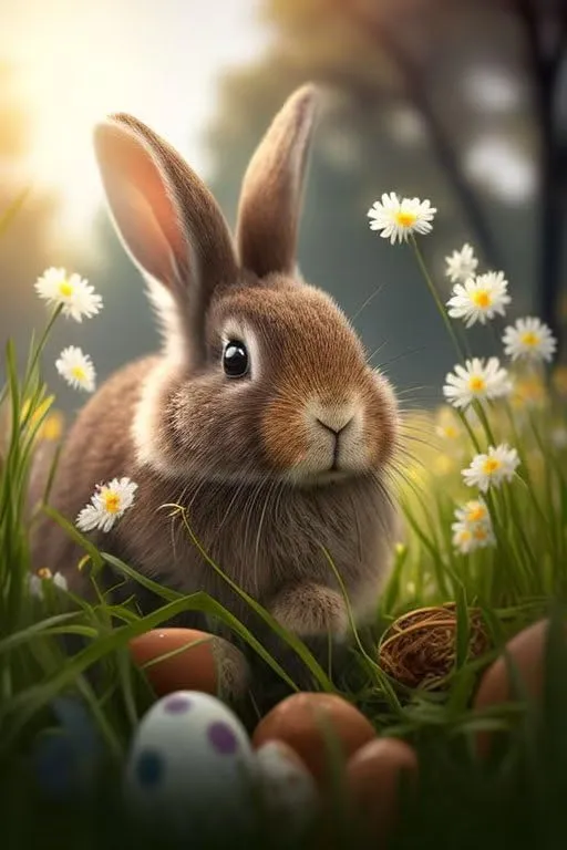 Puzzles for Adults 1000 Pieces Funny Grassland Gray Rabbit -Jigsaw Puzzle for Adults Challenging Puzzle Perfect for Game Nights