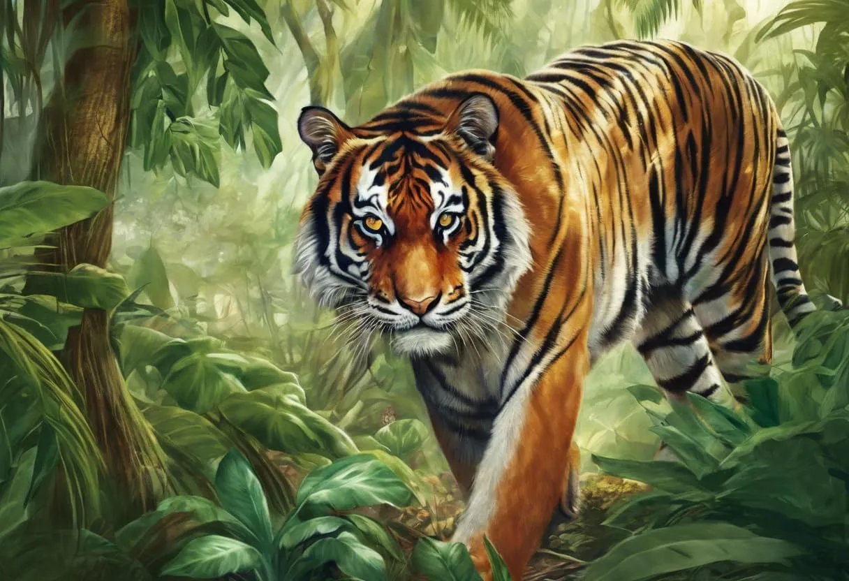 Puzzles for Adults 1000 Pieces, Impossible Hard Difficult Challenging Puzzles for Adults,Families Tigers in The Jungle Challenging Puzzle Perfect for Game Nights