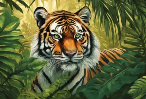 Puzzles for Adults 1000 Pieces, Impossible Hard Difficult Challenging Puzzles for Adults,Families Tigers in The Jungle Challenging Puzzle Perfect for Game Nights