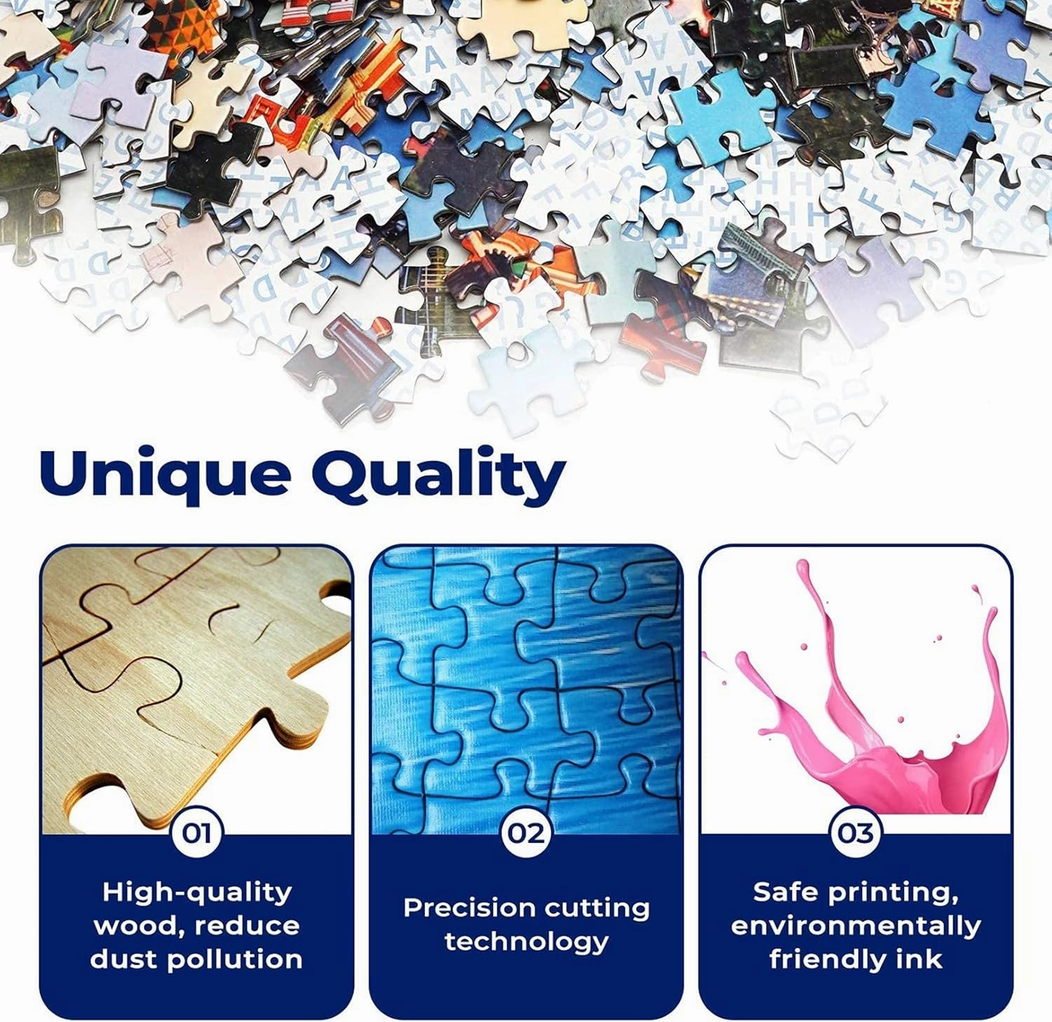 Puzzles for Adults 1000 Piece Puzzles 1000 Piece-Wooden Puzzles-Puzzle Hands-on Game-Family Decoration