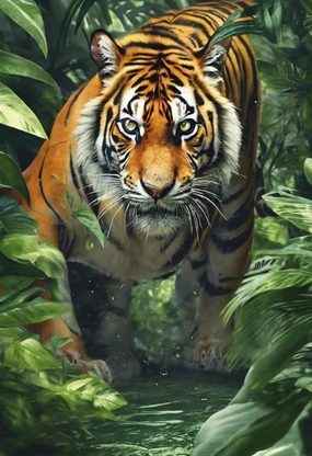 Puzzles for Adults 1000 Pieces, Impossible Hard Difficult Challenging Puzzles for Adults,Families Tigers in The Jungle Challenging Puzzle Perfect for Game Nights