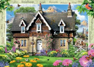 Ravensburger Country Cottage 1000 Piece Jigsaw Puzzle for Adults | Unique, Pieces | Anti-Glare Surface | FSC Certified, Eco-Friendly | Amazon Exclusive