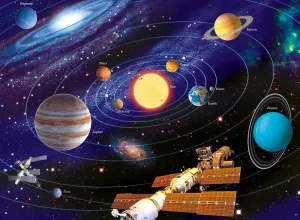 Ravensburger Solar System Jigsaw Puzzle for Kids - 200 Unique Pieces | Enhances Concentration & Creativity | Eco-Friendly - FSC Certified for All Ages
