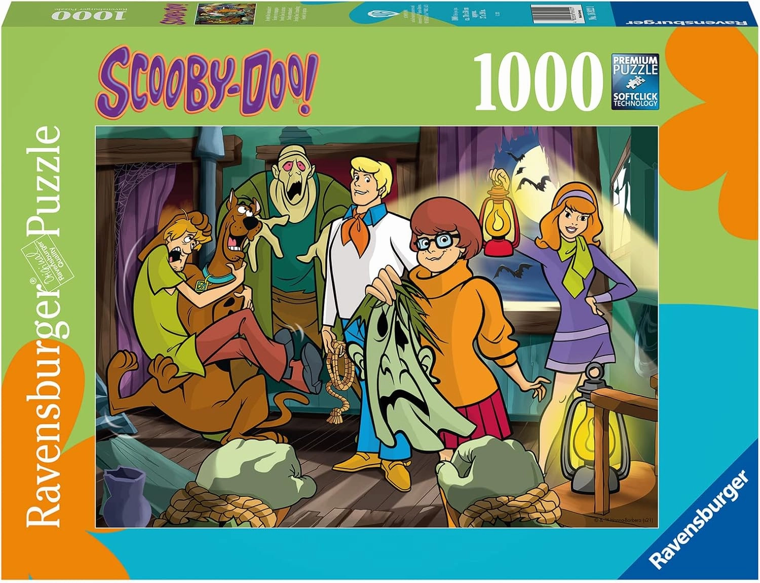 Ravensburger Scooby Doo: Unmasking 1000-Piece Jigsaw Puzzle - Exquisite Imagery | Unique Softclick Technology | Perfect for Adults and Kids | FSC-Certified Material