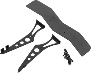 RC Car DIY Parts for Tamiya for TT01 for TT02 for HSP for Sakura 1/10 Carbon Fiber Tail Wing Rear Spoiler RC On-Road for Racing for Rally Drift Car