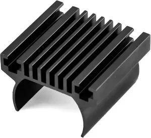 RC Car DIY Parts for Traxxas for TRX-4M for Defender for Bronco 1/18 Motor Heat Sink Cooling Rc Car for Racing Upgrade Parts(Black)