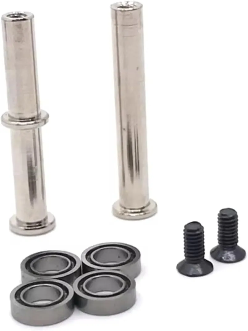 RC Car DIY Parts for WLtoys LC 144010 144001 144002 124016 127017 124018 124019 1/14 Metal 4 7 2 Bearing Steering Column RC Car Upgraded Parts