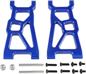RC Car DIY Parts for ZD for Racing DBX-10 1/10 Metal Front for Swing Arm RC Remote Control Car for Desert Off-Road Vehicle Upgrade Accessories(Blue)