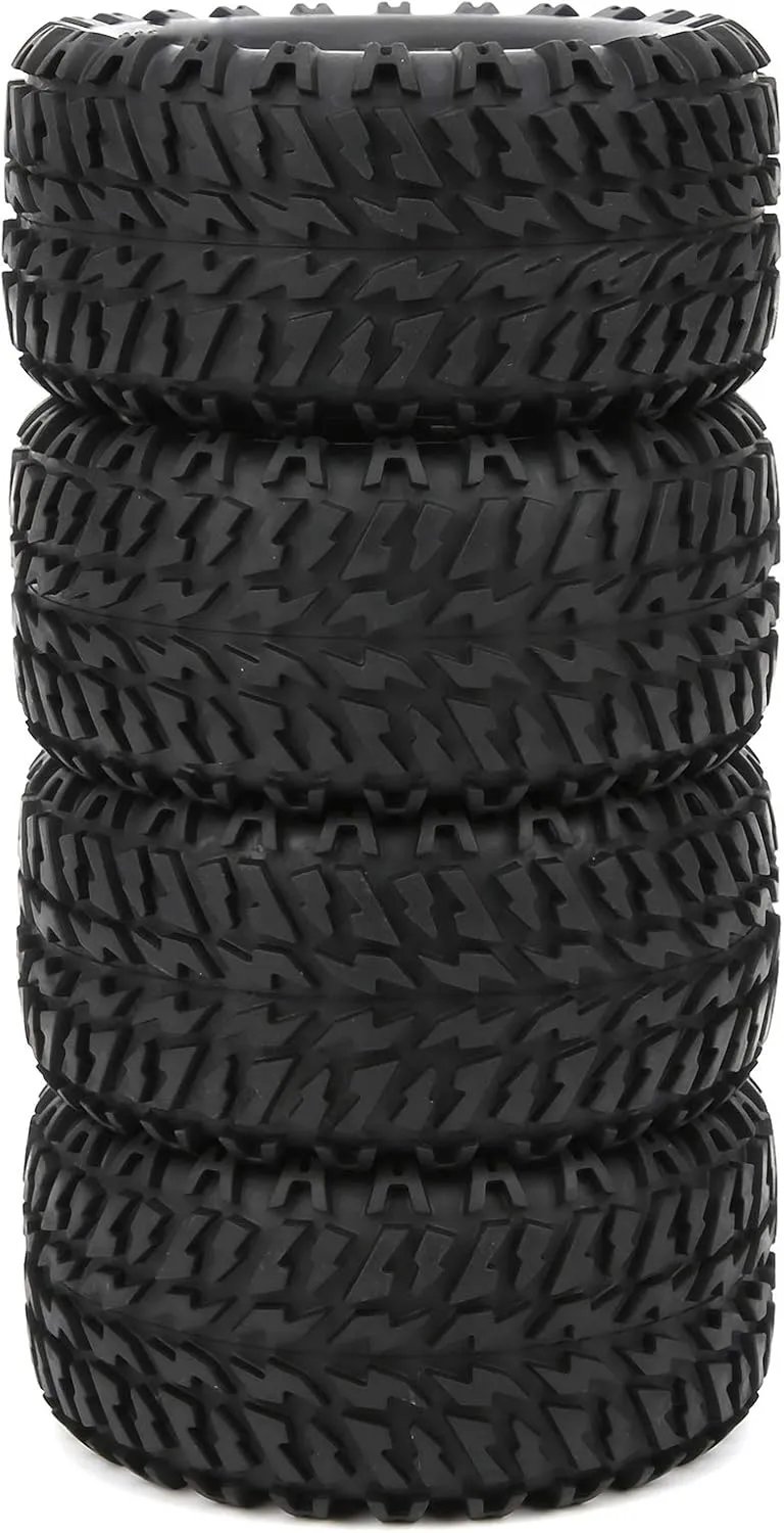 RC Tires, Practical 4Pcs RC Car Wheels for ZD Racing