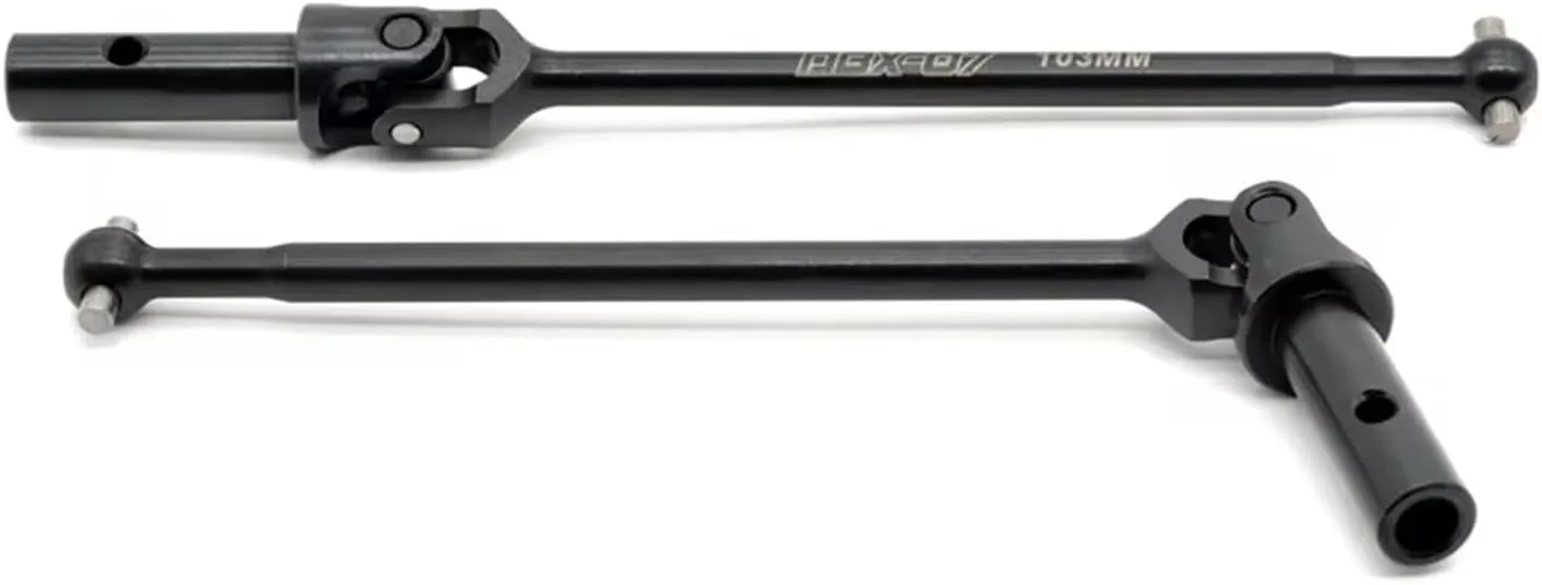 RC Transmission Shaft Compatible with ZD for Racing DBX-07 DBX07 1/7 RC Car Upgrade Parts Spare Accessories 2Pcs Metal Front Drive Shaft CVD 8611