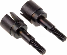 RC Car Differential Cup for HSP 02033 1/10 RC Remote Control Car 2pieces Steering Drive Axle Hi Speed Spare Parts Upgrade Accessories(Black)