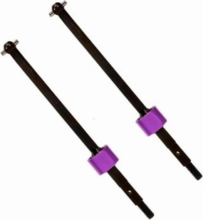 RC Car Transmission Shaft for HPI Racing for Savage for XS SS for Flux 66655 101228 106709 CVD Axle Drive Shafts Universal Driveshaft Transmission Shaft RC Car Parts 2Pc