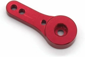 RC Car Upgrade Part for ZD for Racing DBX-10 10427S 9106S 1/10 Metal Upgrade Steering Gear Arm Remote Control Car Parts(Red)