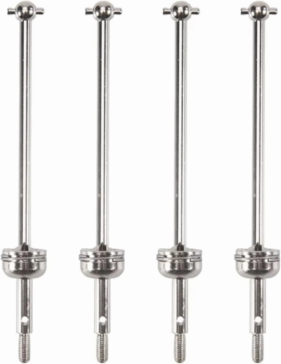RC Drive Shaft Compatible with Wltoys 144001 1/14 RC 4WD Models Vehicle Cars Upgrade Parts 4PCS Metal Front Wheel Drive Shaft 144001-1315