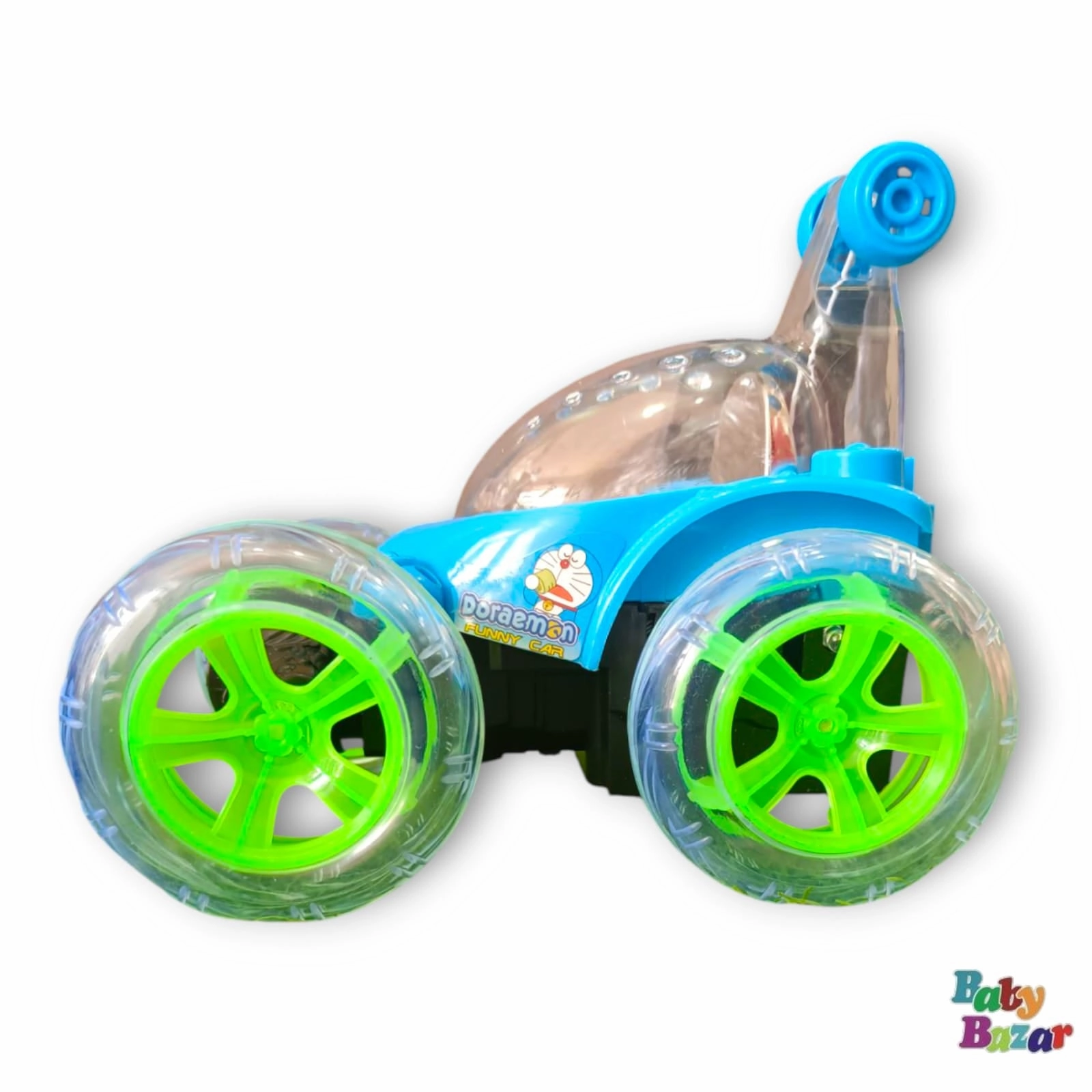 RC Stunt Car with Lights Music & Powerful Racing Action Rechargeable Remote Control Toy
